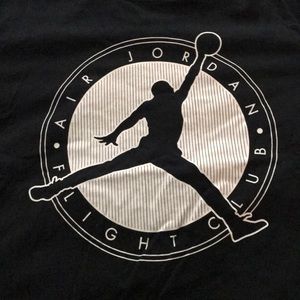 Black Jordan t shirt